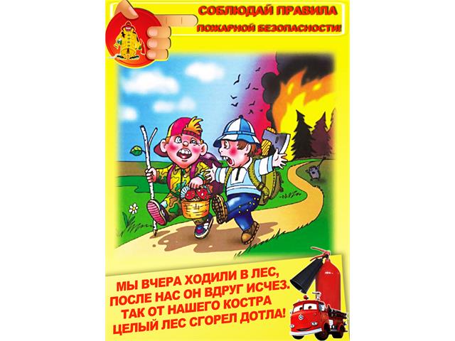 Об охране лесов от пожаров, ответственности за нарушение правил пожарной безопасности в лесах.